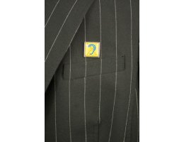 Limited Hearing speldje met magneetsluiting op colbert - discreet en professioneel