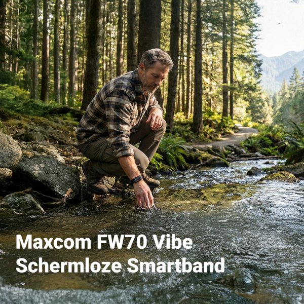 Maxcom FW70 bij HearPlanet – Slimme schermloze smartband voor meer overzicht en minder prikkels mobiel